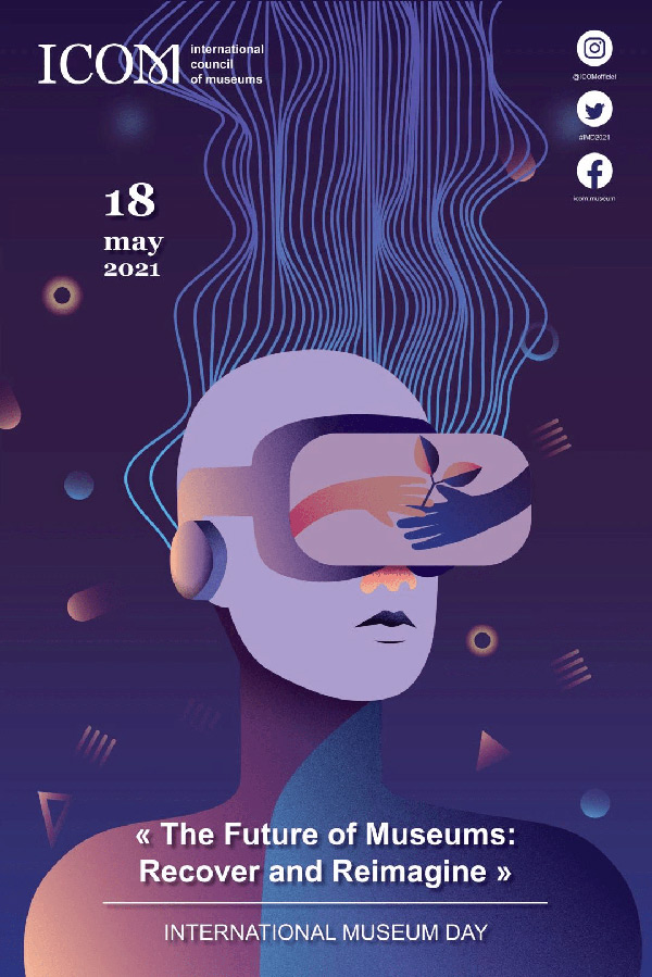 2021年"5·18国际博物馆日"主题海报 图源:国际博物馆协会