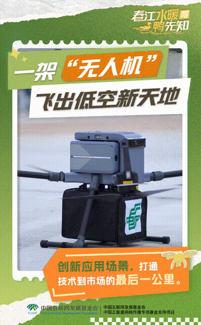 【理响中国·春江水暖鸭先知】动态海报：一架“无人机”飞出低空新天地
