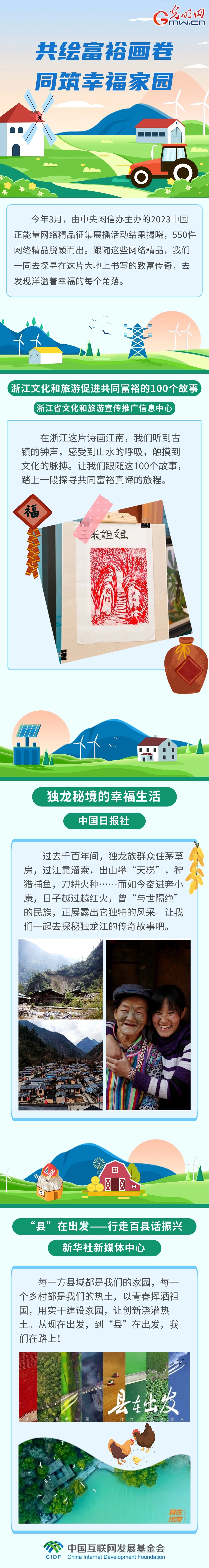 【海报】中国正能量：共绘富裕画卷，同筑幸福家园