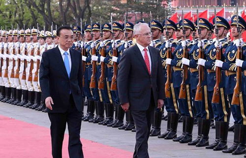 李克强总理访问澳大利亚的三层现实意义